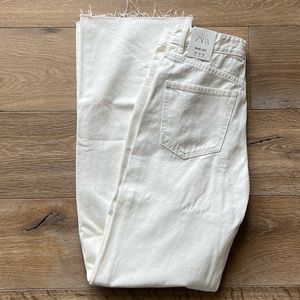 Zara Wide Leg white denim
